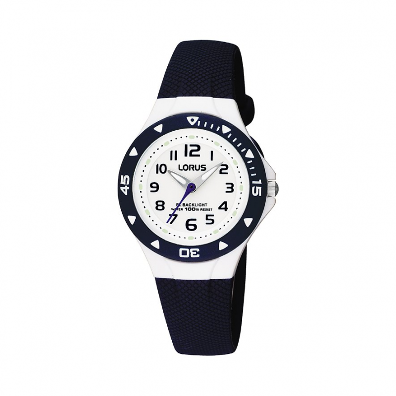 Lorus Kinderuhr Kids RRX43CX9 Edelstahl, Kunststoff