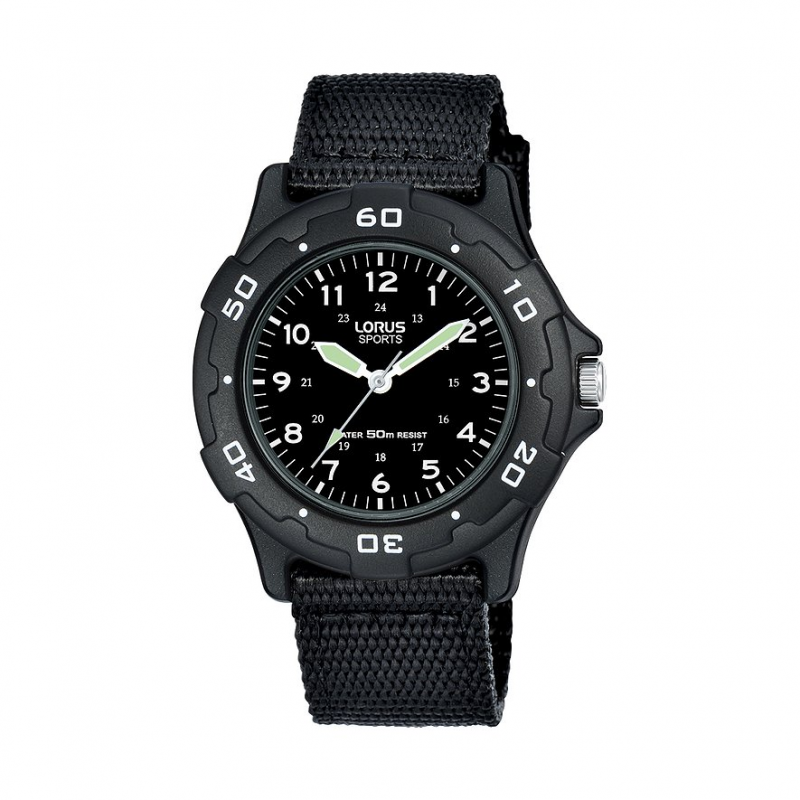 Lorus Kinderuhr Kids RRX89FX9 Edelstahl, Kunststoff