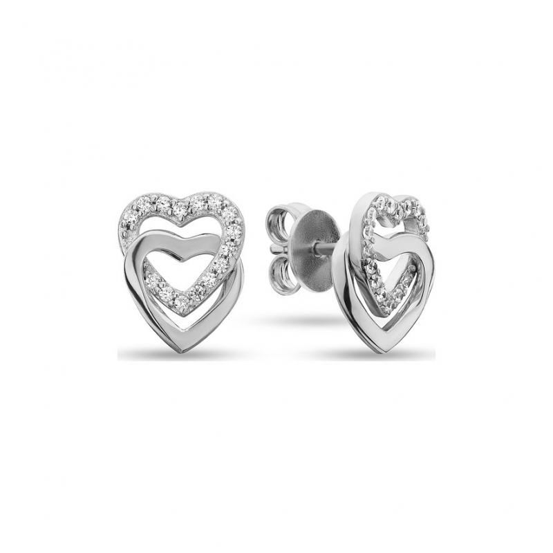 JETTE Ohrstecker SWING HEART 88184769 925er Silber – Bild 1 von 3