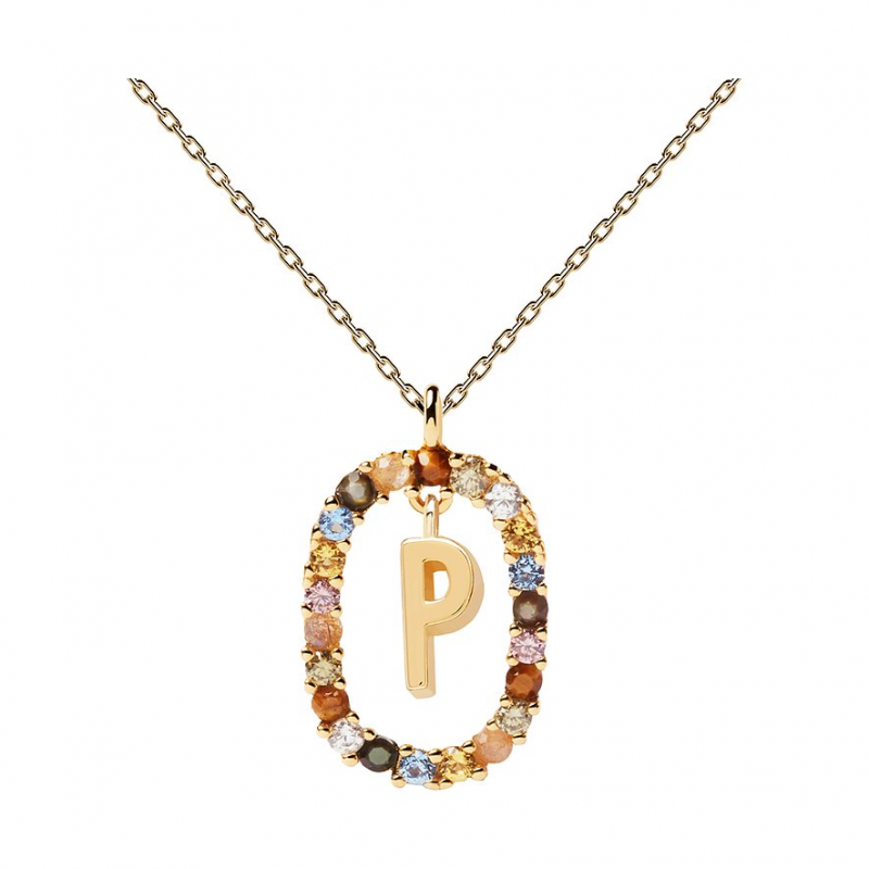 PdPaola Kette New Letter CO01-275-U 925er Silber