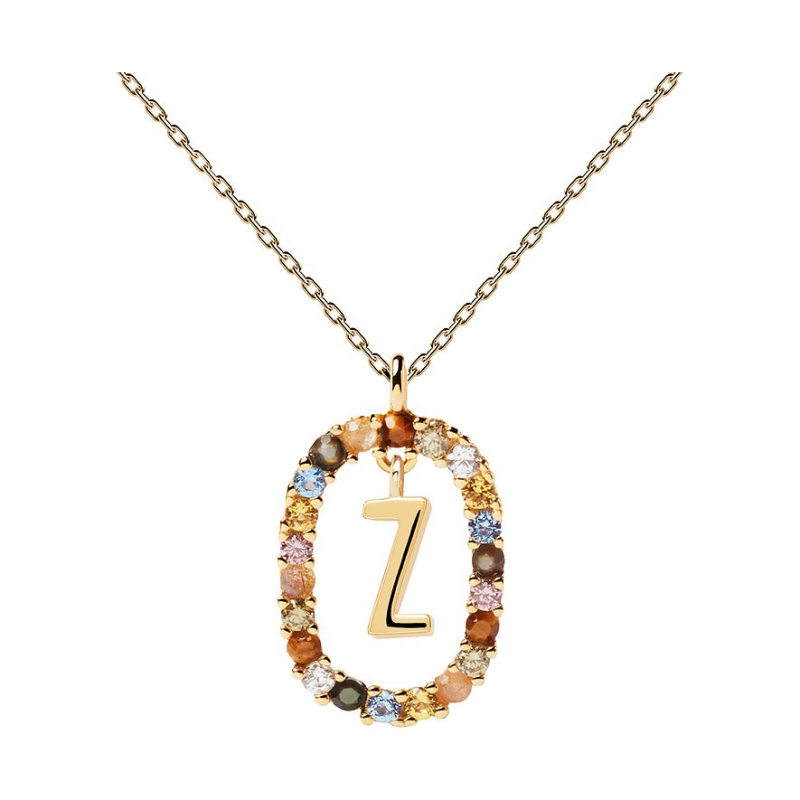PdPaola Kette New Letter CO01-285-U 925er Silber