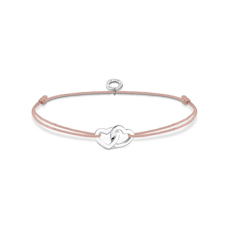 Thomas Sabo Armband LS121-173-19-L20V 925er Silber, Perlon/Nylon