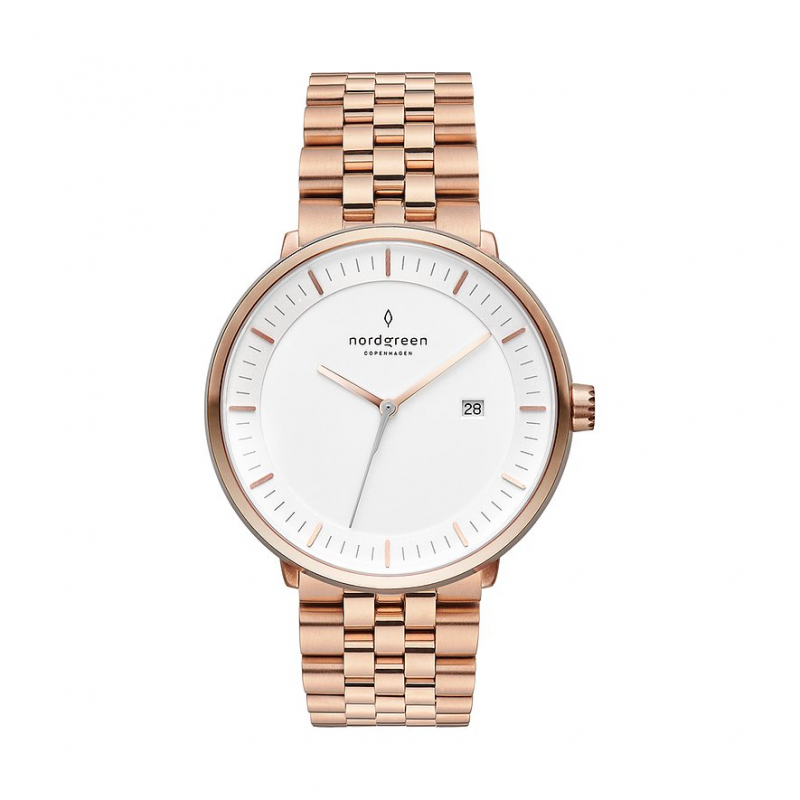 Nordgreen Herrenuhr PH36RG5LROXX Edelstahl – Bild 1 von 2
