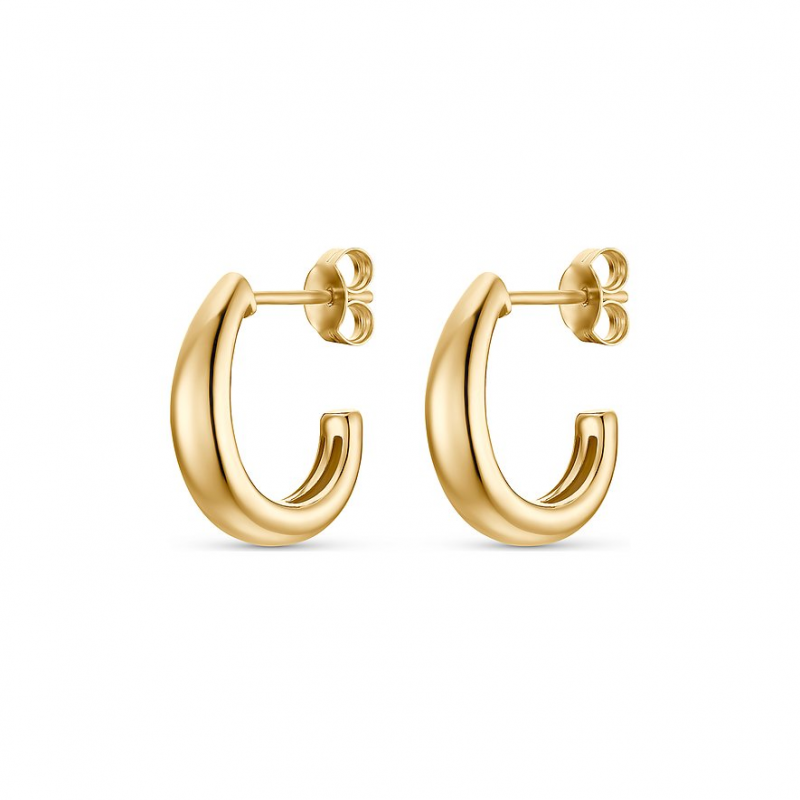 Valeria Creolen 88308069 375er Gelbgold – Bild 1 von 2