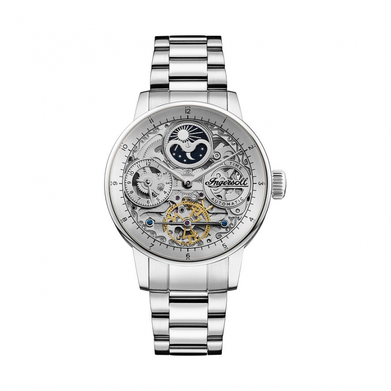 Ingersoll Herrenuhr The Jazz I07703 Edelstahl – Bild 1 von 2