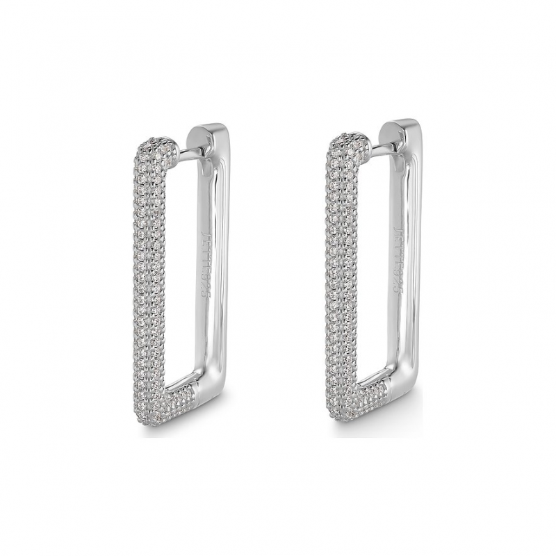 JETTE Creolen GLAM 88340035 925er Silber – Bild 1 von 2