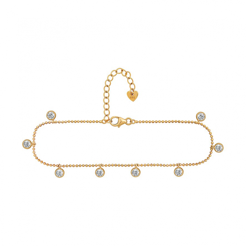 Caï Fußkette 358200024-25-1 925er Silber