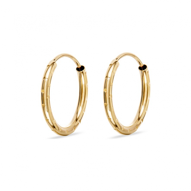 FAVS Creolen 88403258 375er Gelbgold – Bild 1 von 3