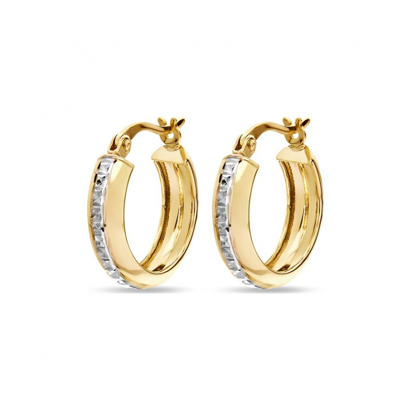 FAVS Creolen 88403819 375er Gelbgold – Bild 1 von 3