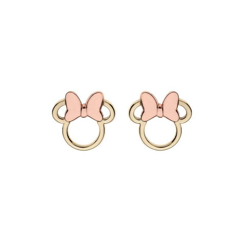 Disney Kinderohrring Minnie Mouse EG00007TL.CS 375er Gelbgold – Bild 1 von 2