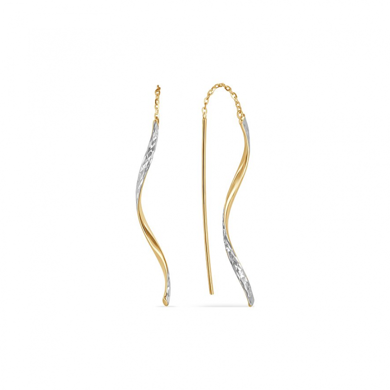 FAVS Ohrhänger 88440013 375er Gelbgold – Bild 1 von 3