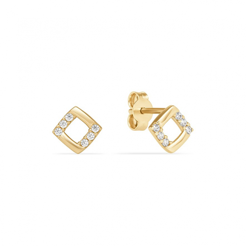 FAVS Ohrstecker 88440153 375er Gelbgold – Bild 1 von 3