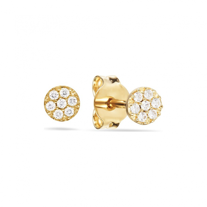 FAVS Ohrstecker 88440846 375er Gelbgold – Bild 1 von 3