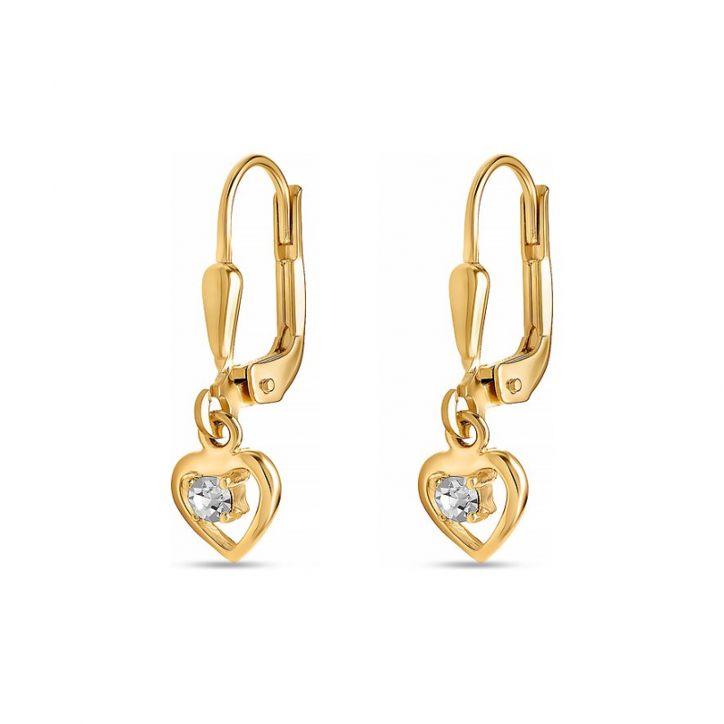 FAVS Little Friends Ohrhänger 88447565 375er Gelbgold – Bild 1 von 2