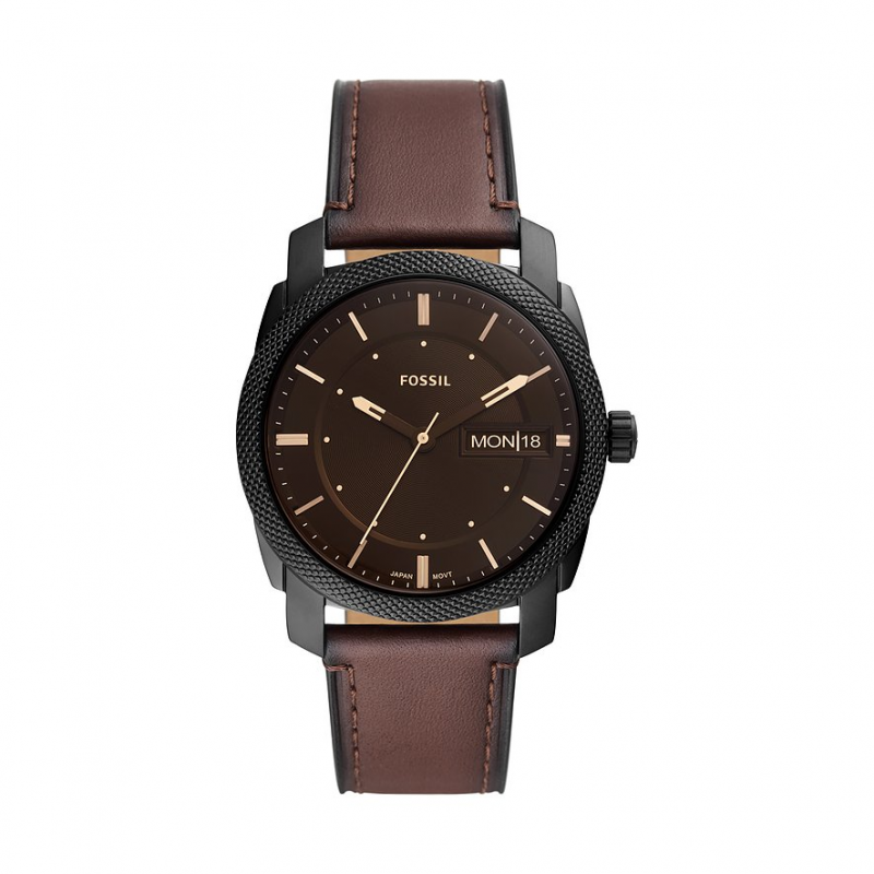 Fossil Herrenuhr Machine FS5901 Edelstahl – Bild 1 von 2