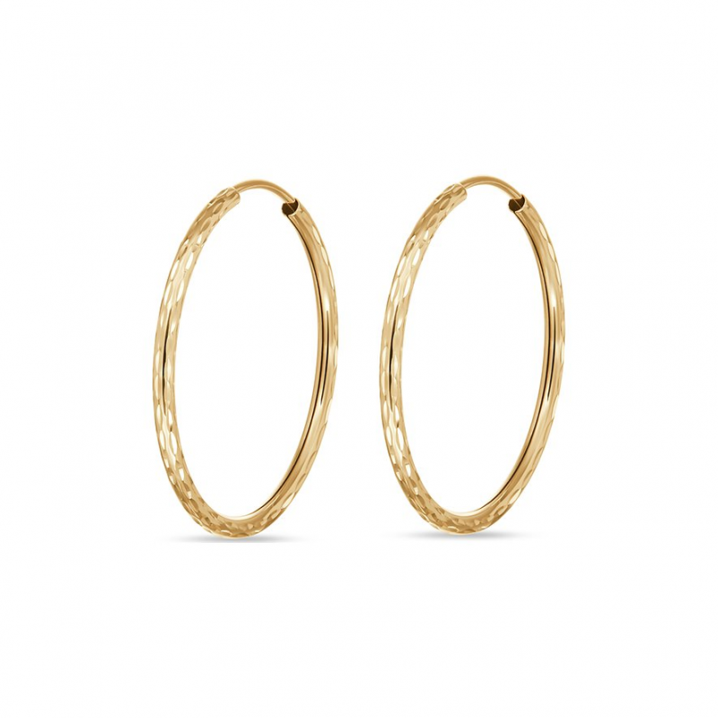 FAVS Creolen 88466446 375er Gelbgold – Bild 1 von 3