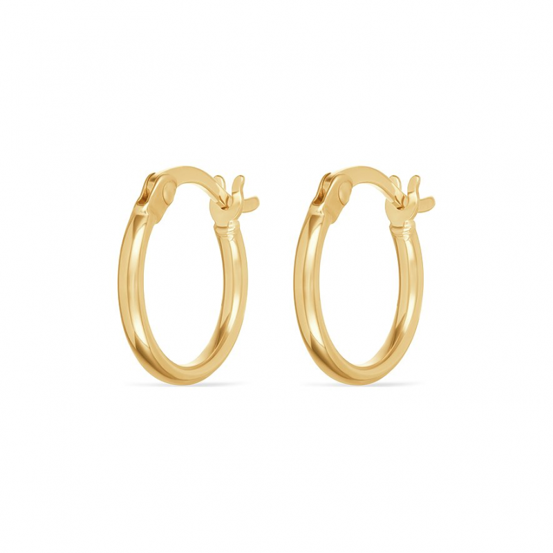 FAVS Creolen 88466454 375er Gelbgold – Bild 1 von 3