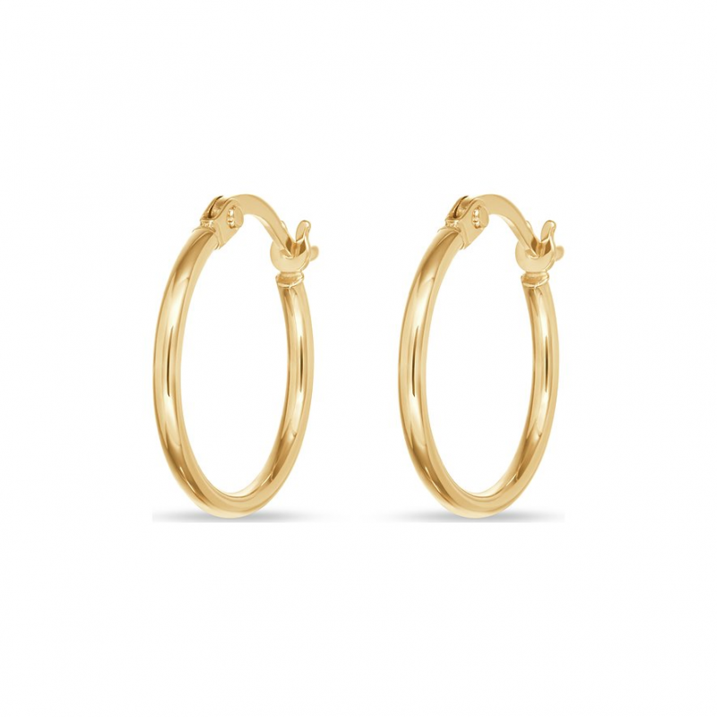 FAVS Creolen 88466462 375er Gelbgold – Bild 1 von 3