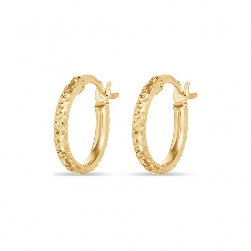 FAVS Creolen 88466519 375er Gelbgold – Bild 1 von 3