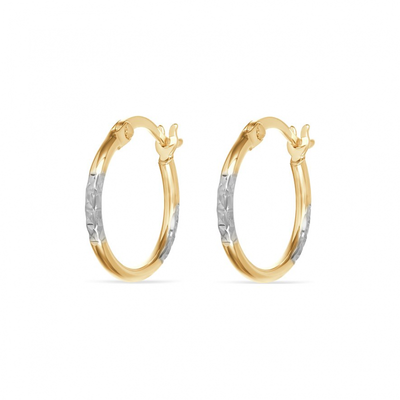 FAVS Creolen 88466527 375er Gelbgold – Bild 1 von 3