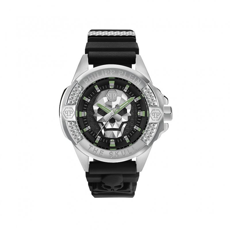 Philipp Plein Herrenuhr The Skull PWAAA0121 Edelstahl – Bild 1 von 3