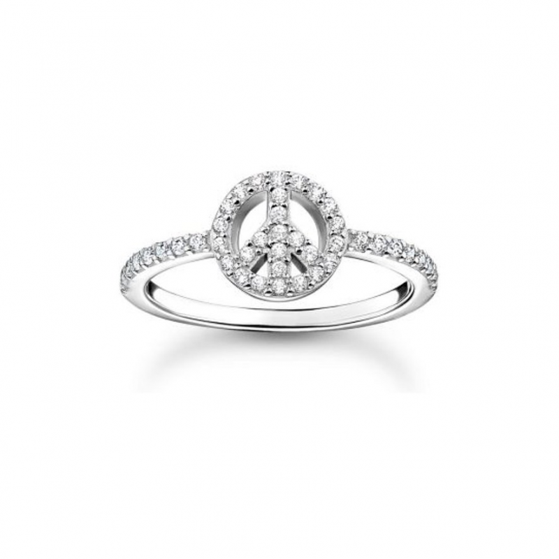 Thomas Sabo Damenring Charming TR2373-051-14-52 925er Silber