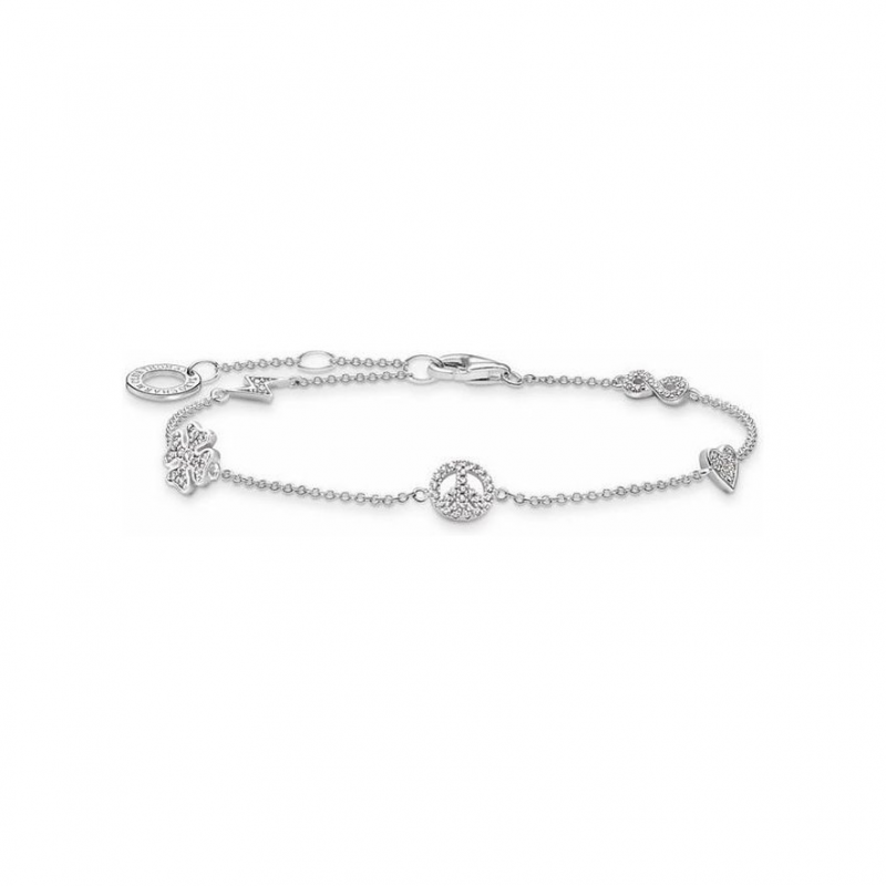Thomas Sabo Armband Charming A2039-051-14-L19V 925er Silber