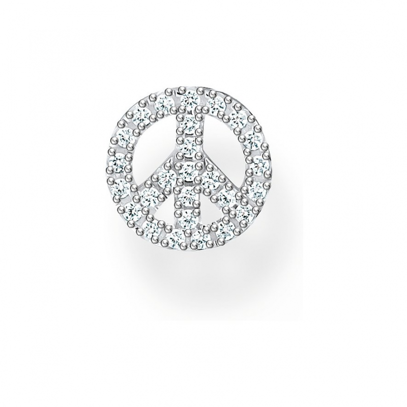 Thomas Sabo Einzelner Ohrschmuck Charming H2218-051-14 925er Silber, Emaille – Bild 1 von 2