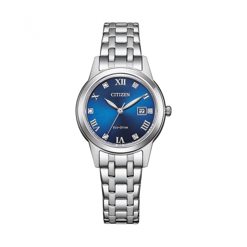 Citizen Damenuhr Elegant Eco Drive FE1240-81L Edelstahl – Bild 1 von 2