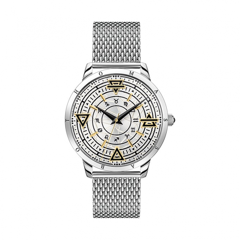Thomas Sabo Damenuhr Rebel at heart WA0387-201-201-42 MM Edelstahl – Bild 1 von 2