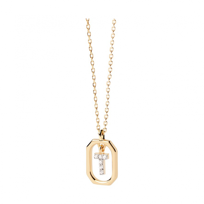 PdPaola Kette Mini Letters CO01-531-U 925er Silber