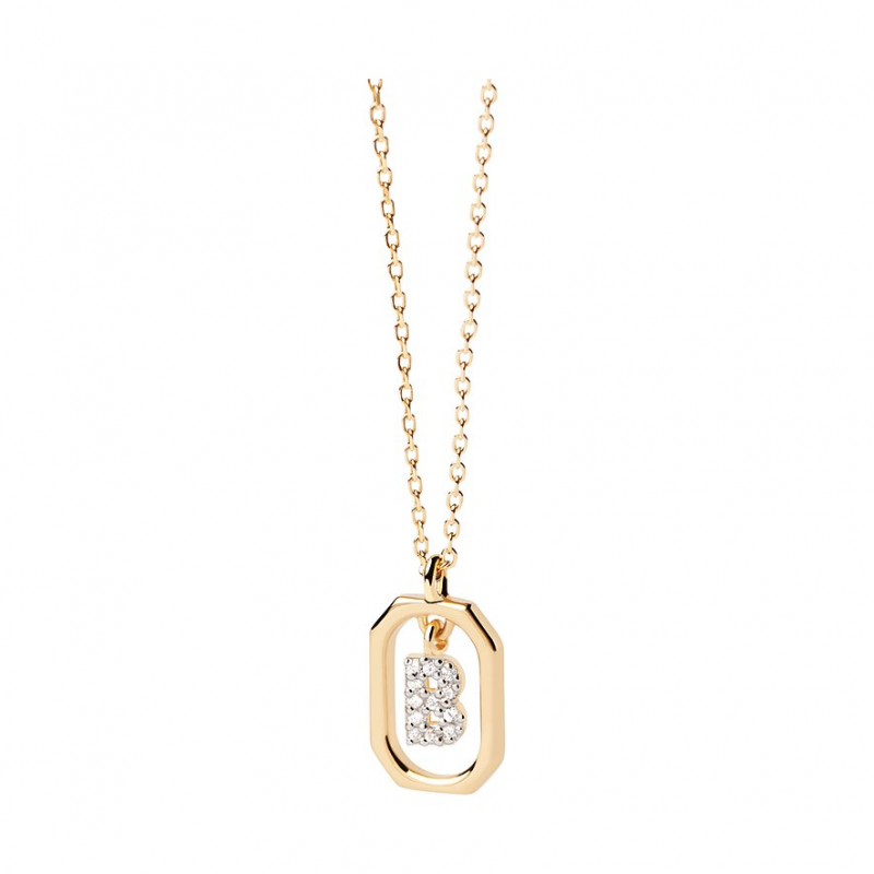 PdPaola Kette Mini Letters CO01-513-U 925er Silber – Bild 1 von 3