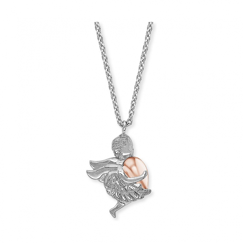 Engelsrufer Kette ERN-ANGEL-HW-BIR 925er Silber, Roségold