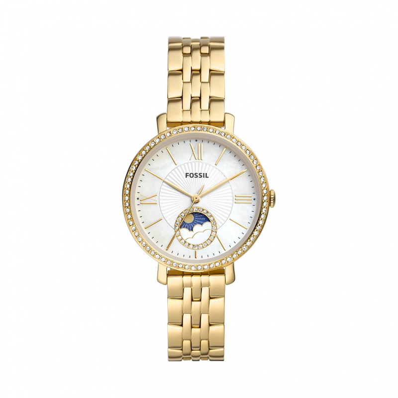 Fossil Damenuhr Jacqueline ES5167 Edelstahl – Bild 1 von 3