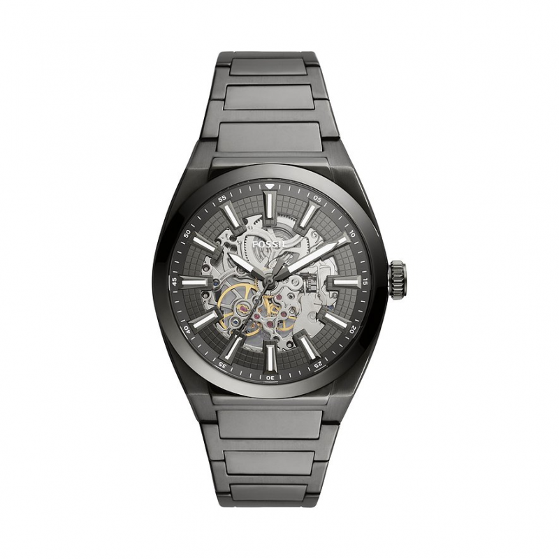 Fossil Herrenuhr Everett ME3206 Edelstahl – Bild 1 von 3