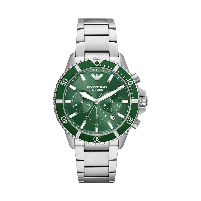 Emporio Armani Chronograph AR11500 Edelstahl – Bild 1 von 3