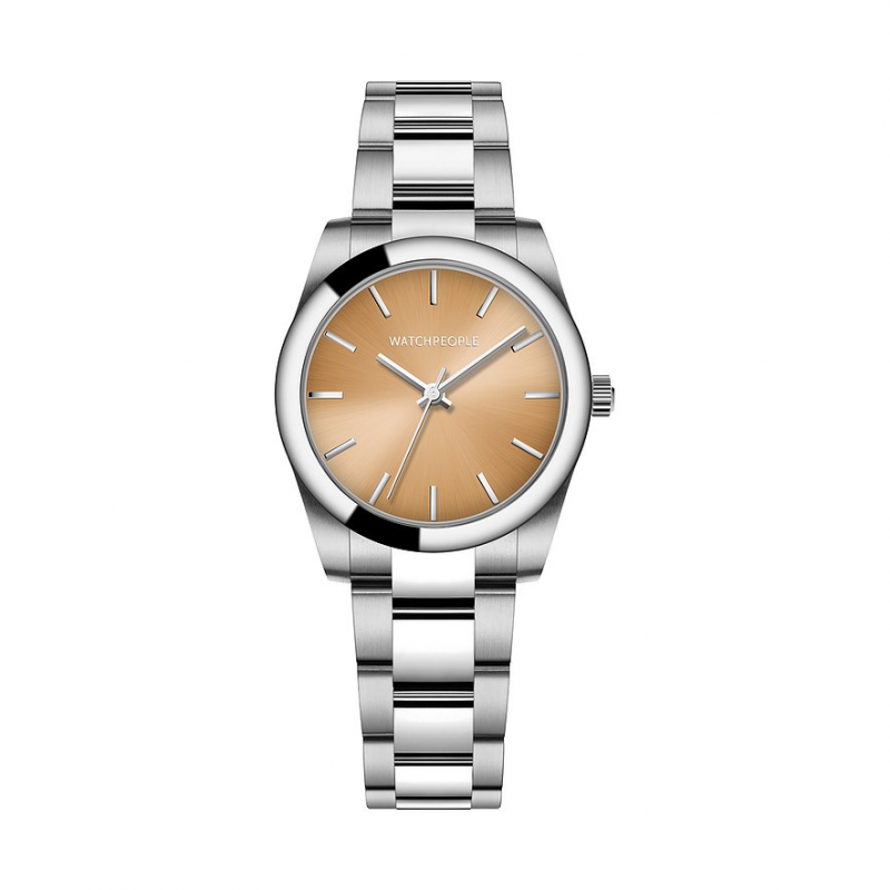 Watchpeople Damenuhr Brown Sugar Audrey WP BSL005-01 Edelstahl – Bild 1 von 2