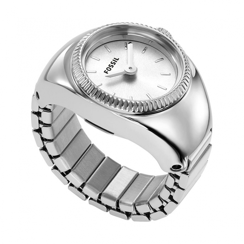 Fossil Damenuhr Watch Ring ES5245 Edelstahl – Bild 1 von 3