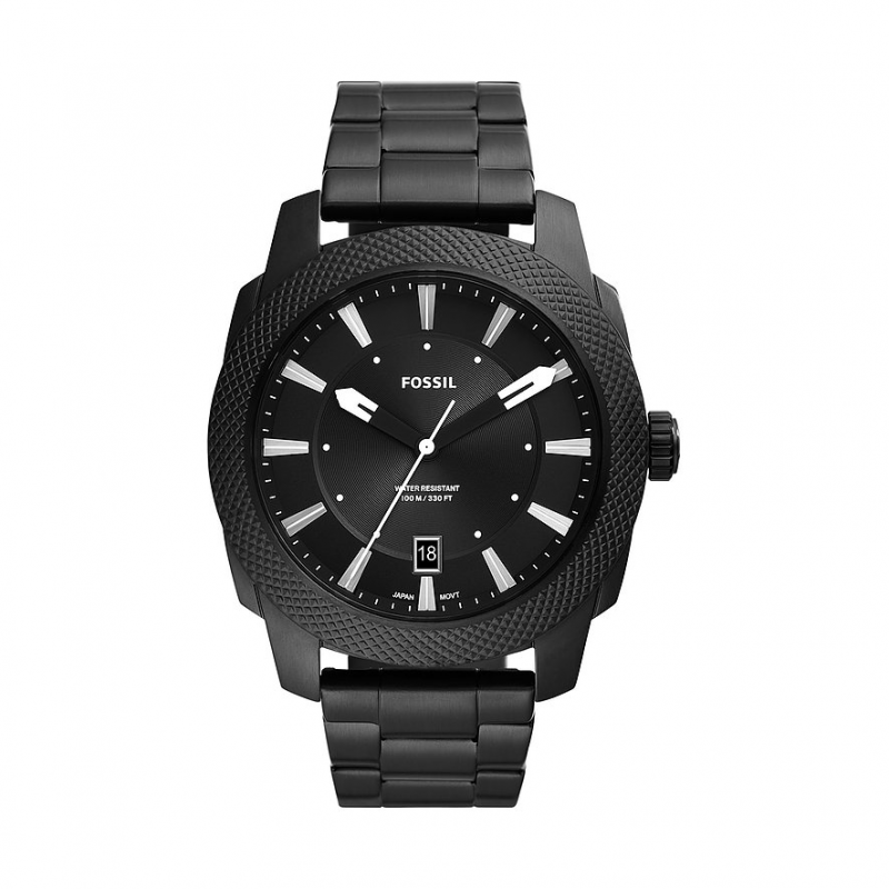 Fossil Herrenuhr Machine FS5971 Edelstahl – Bild 1 von 3