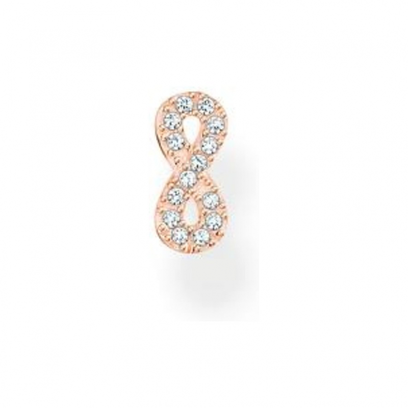 Thomas Sabo Einzelner Ohrschmuck Charming H2216-416-14 925er Silber