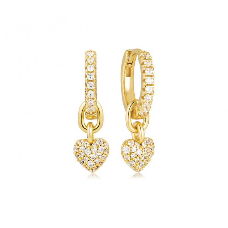 Sif Jakobs Jewellery Creolen SJ-E72352-CZ-YG 925er Silber