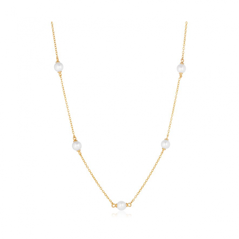 Sif Jakobs Jewellery Kette SJ-N22225-P-YG 925er Silber