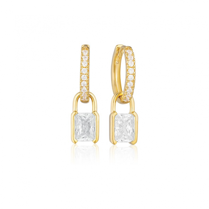 Sif Jakobs Jewellery Creolen SJ-E42252-CZ-YG 925er Silber