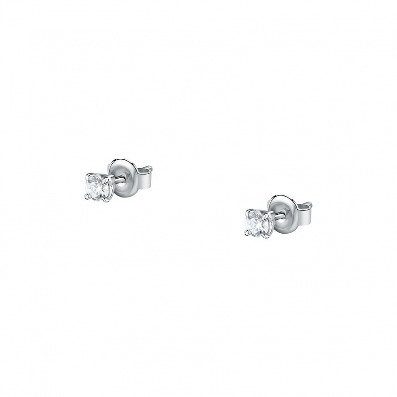 Live Diamond Ohrstecker LDW020133 375er Weißgold, recycelt – Bild 1 von 3