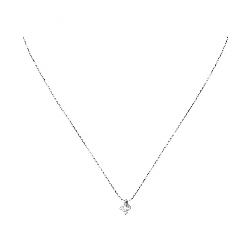 Live Diamond Kette LDW030135I 375er Weißgold, recycelt – Bild 1 von 3