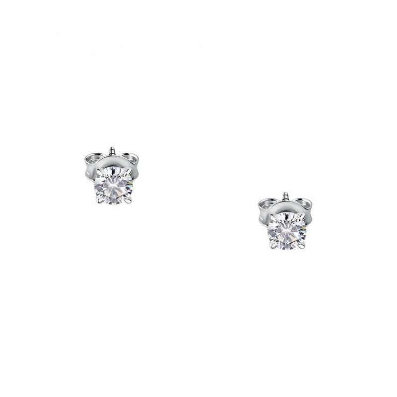 Live Diamond Ohrstecker LDW040141 375er Weißgold, recycelt – Bild 1 von 3