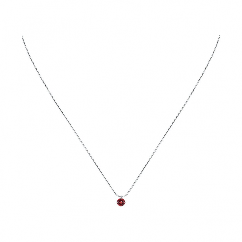 Live Diamond Kette LDW050152 375er Weißgold, recycelt – Bild 1 von 3