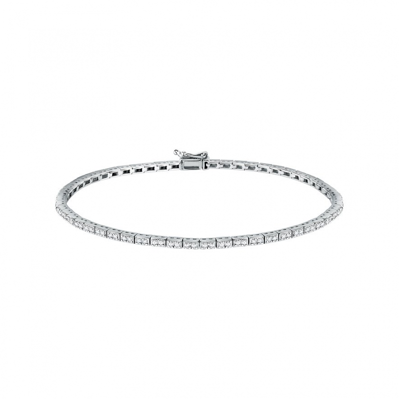 Live Diamond Armband LDW150151 375er Weißgold, recycelt – Bild 1 von 3