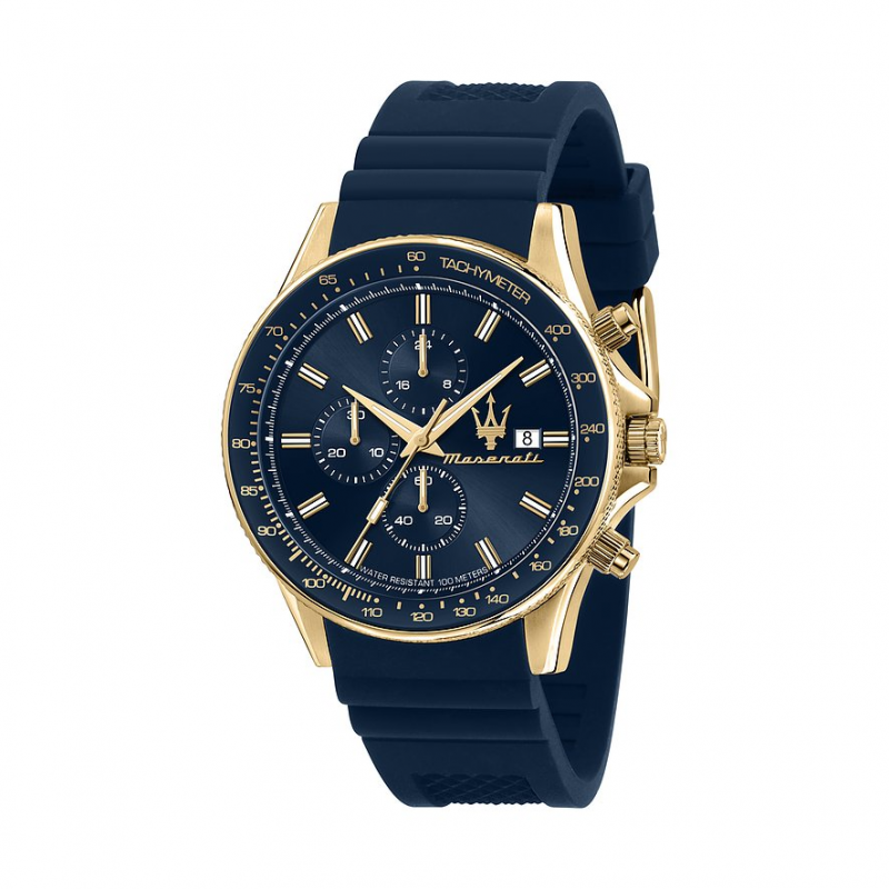 Maserati Chronograph Sfida R8871640004 Edelstahl, Aluminium
