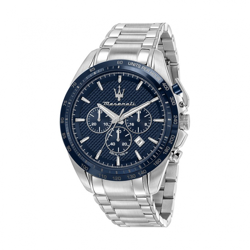 Maserati Chronograph Traguardo R8873612043 Edelstahl – Bild 1 von 3
